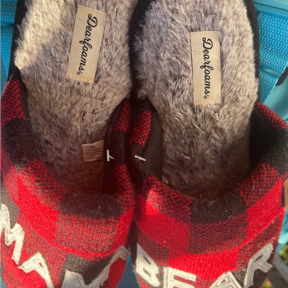 Women's Mama Bear Buffalo Check Clog Slipper - Picture 8 of 12